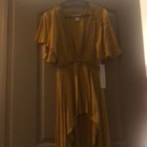 New Life Mustard Dress